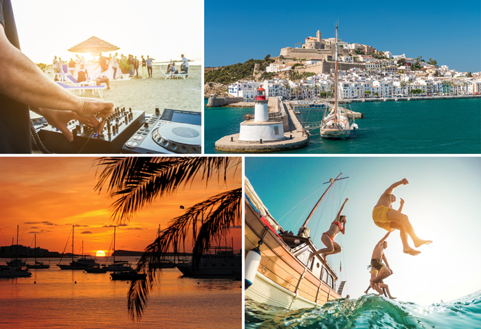 Ibiza Collage Sprachaufenthalt Frischknecht 2018