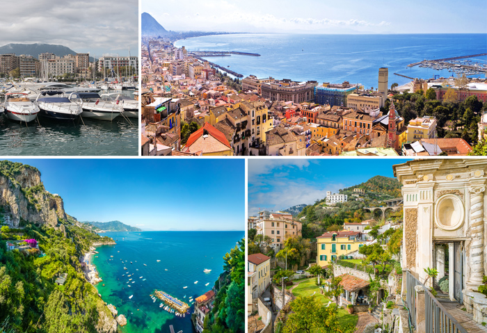 Salerno Collage Sprachaufenthalt Frischknecht 2018